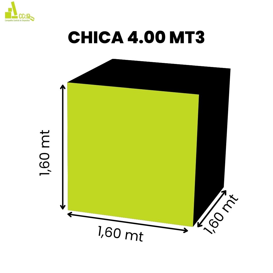 Baulera Chica 4mt3 en Palermo