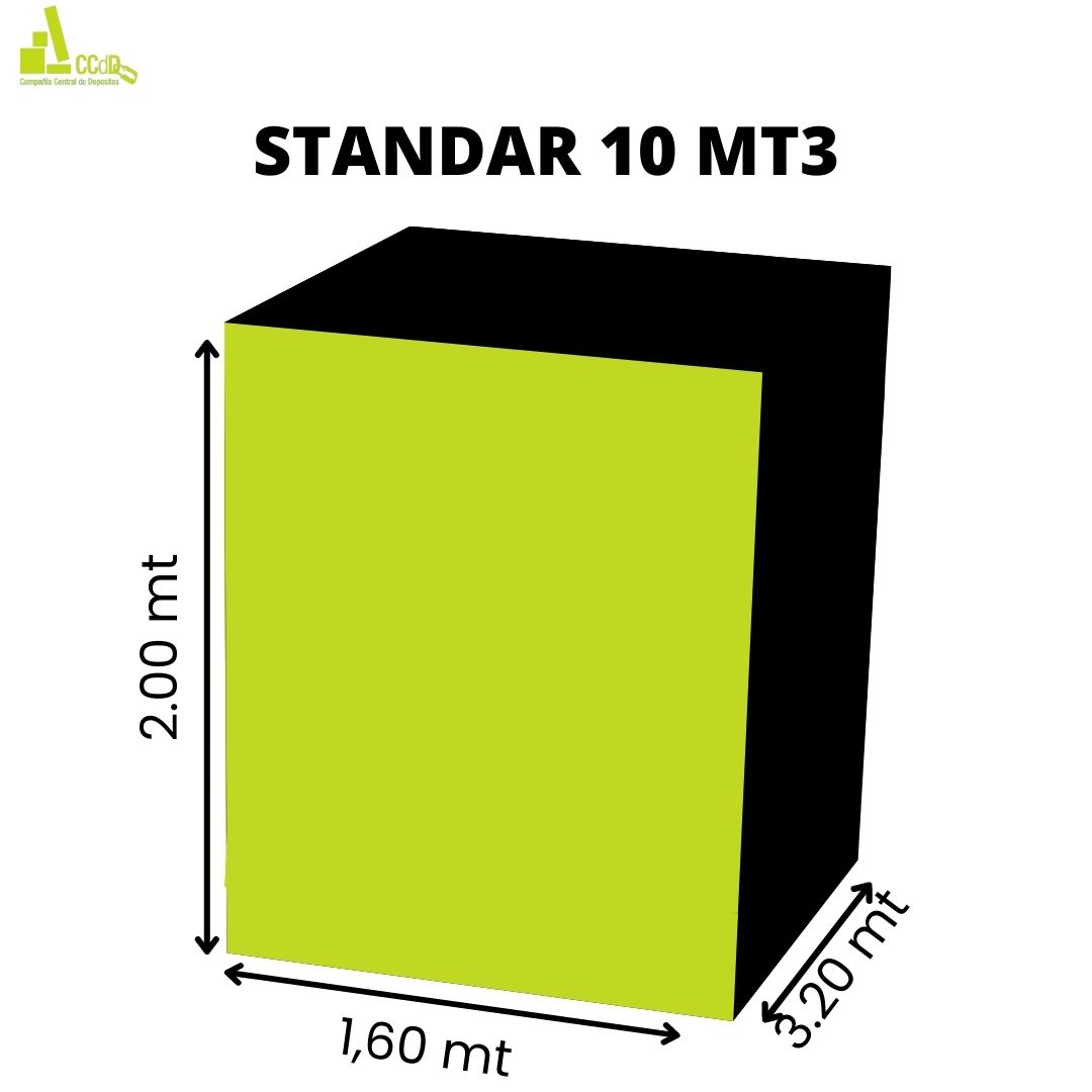 Baulera Standard 10mt3 en Palermo